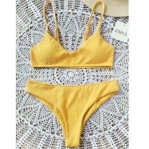 Yellow Bikini Set